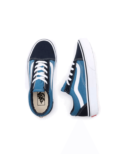 Vans Old Skool Azuis Marinho e Brancas