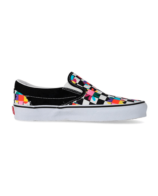 Vans Classic Slip-On Pretas com Cores