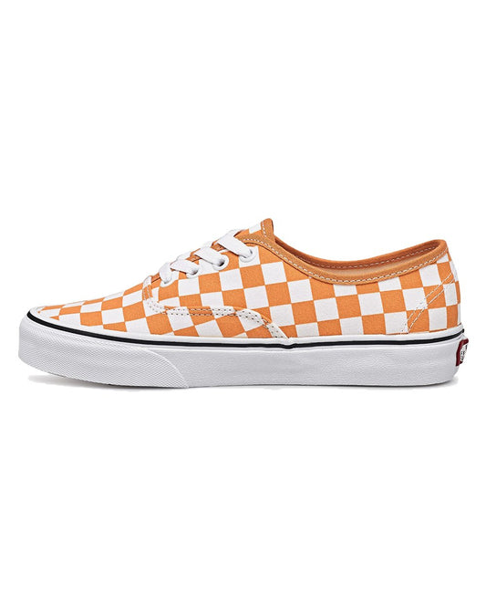 Vans Authentic With with Orange Chekered