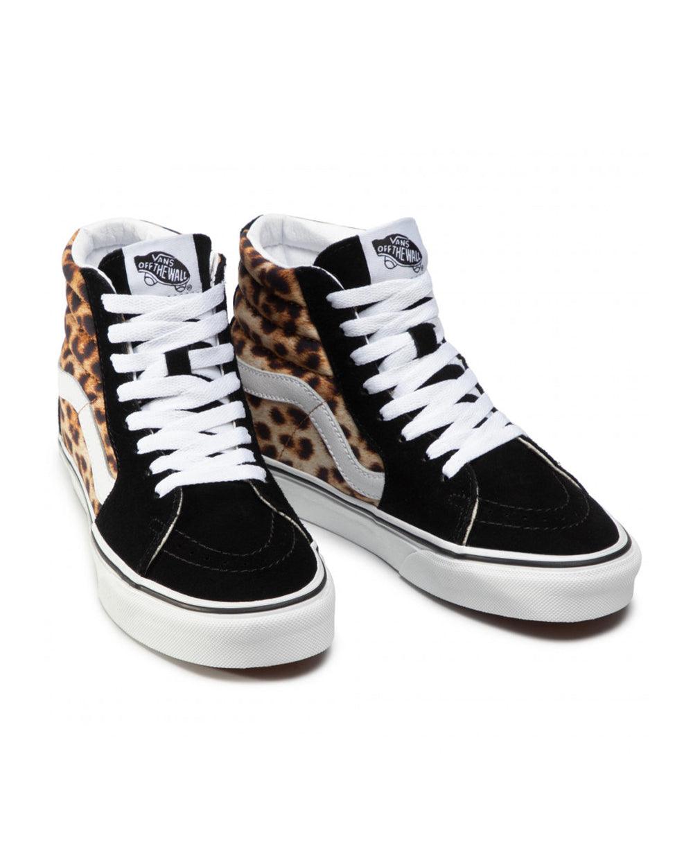 Vans SK8-HI Pretas com Tigresa