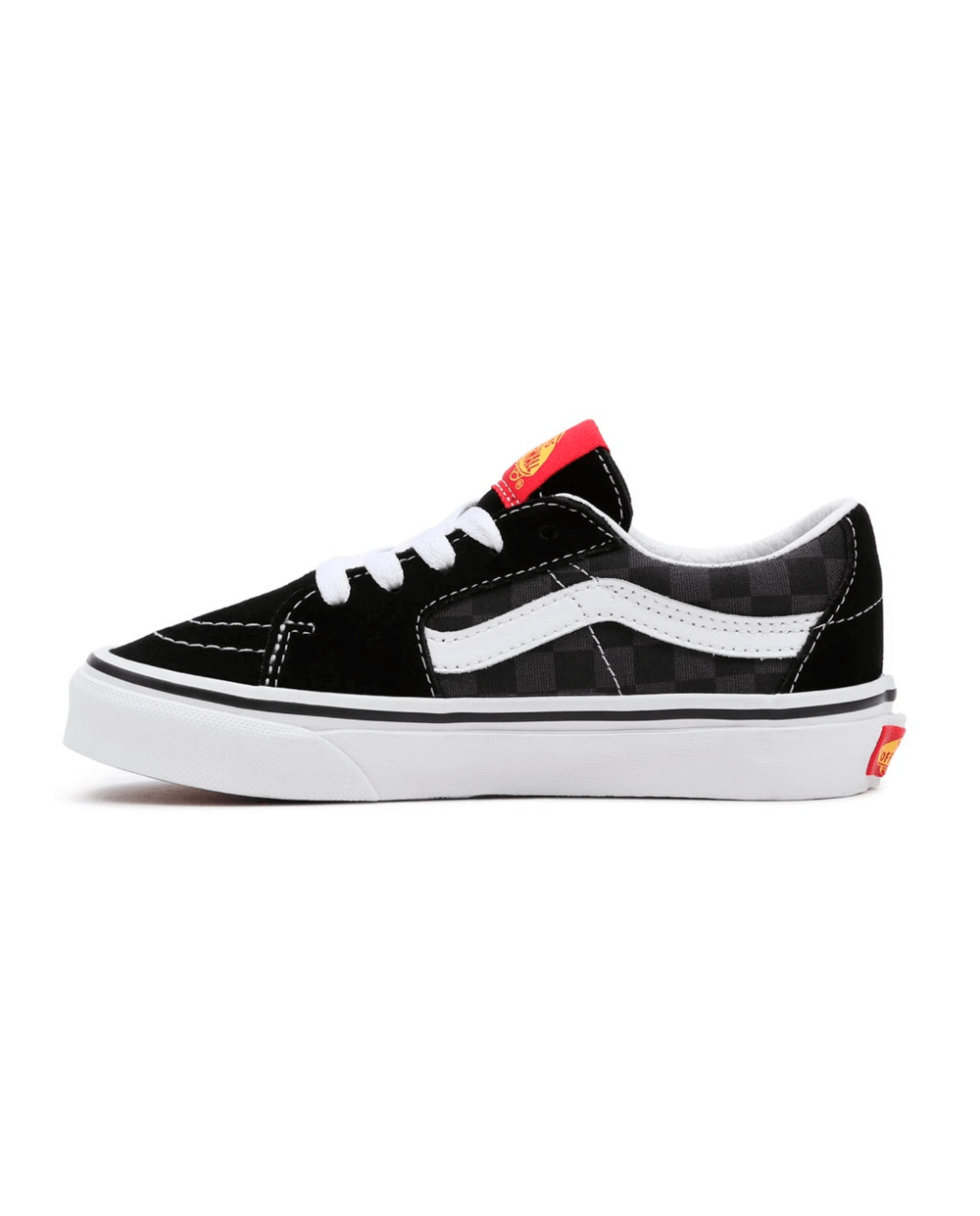 Vans SK8 Low Pretas e Cinza