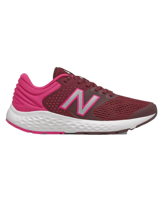 New Balance 520 Bordeaux com Rosa