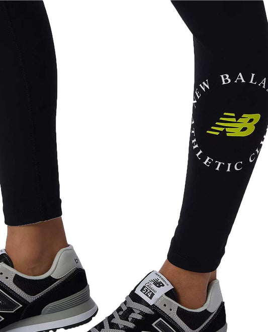 New Balance Black Leggings with Logo