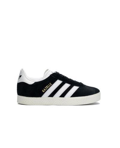 Adidas Black Gazelle with Stripes